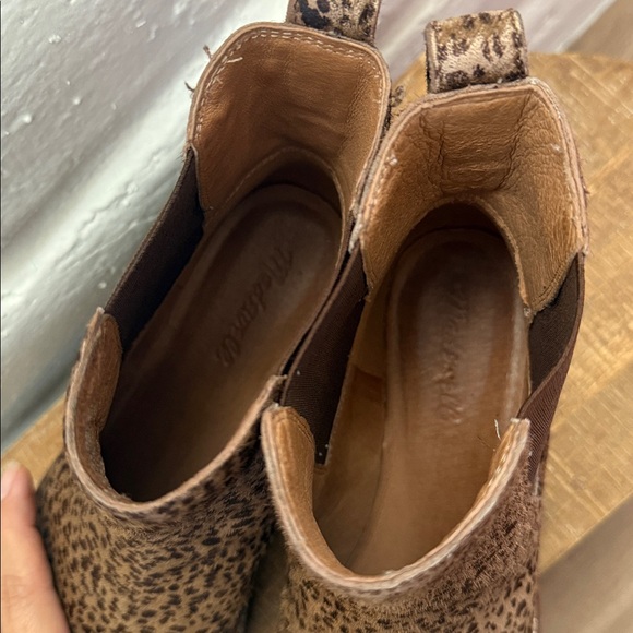Madewell Leopard Print Ankle Boots (size 9) - Picture 11 of 17